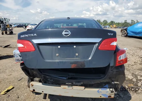 2018 Nissan Sentra S из США, поврежденный, VIN 3N1AB7AP7JY224847